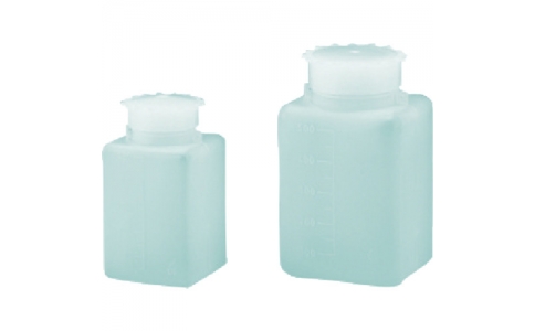 東京硝子器械（株）  198-22-03-02  ＴＧＫ　角形瓶広口目盛付５０ｍＬ　＃６０９