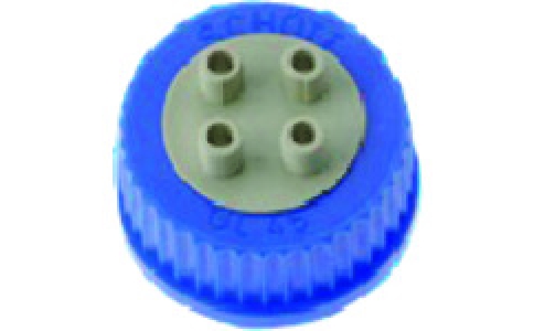 東京硝子器械（株）  371-05-22-67  ＴＧＫ　ＨＰＬＣ４ポートキャップ　ＧＬ－４５