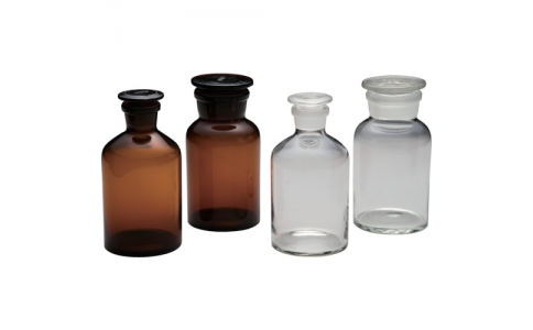 （株）クライミング  3121-01-10  クライミング　３１２１　広口共栓試薬瓶（茶）　３０ＭＬ