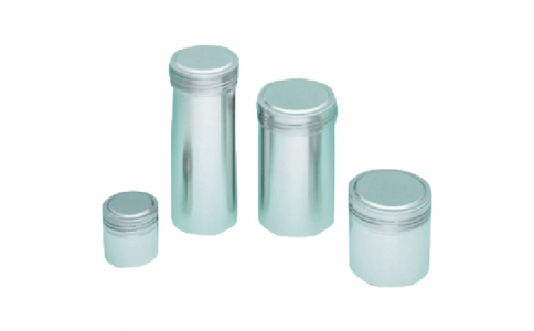 東京硝子器械（株）  419-32-03-90  ＴＧＫ　８０保存缶　ＳＵＳ３０４製　大（浅）　８２×８３