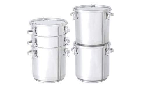 日東金属工業（株）  TP-CTH-STA-30  日東　積み重ね式テーパー型密閉容器　２０Ｌ