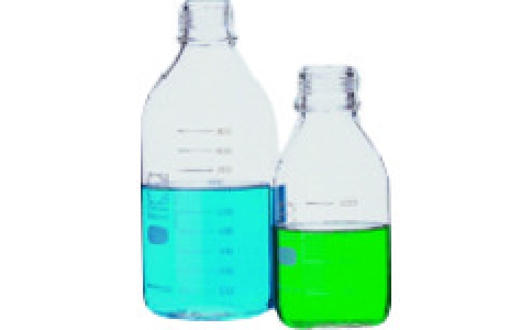 東京硝子器械（株）  371-05-20-75  ＴＧＫ　ねじ口びん　びんのみ　５００ｍＬ