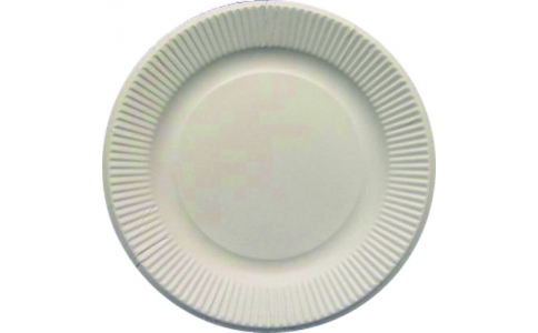 東京硝子器械（株）  347-22-40-04  ＴＧＫ　紙皿スタンダードホワイト　７号　１００枚入