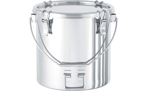 日東金属工業（株）  CTBDF-SB-27  日東　吊り下げ式下部折りたたみ取っ手付密閉容器（クリップ式）投入ブラケット付　１５Ｌ