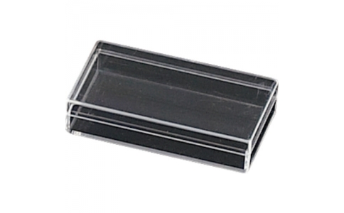 （株）サンプラテック  2299  サンプラ　スチロール角型ケース　Ｎｏ．１７　（５０個入）