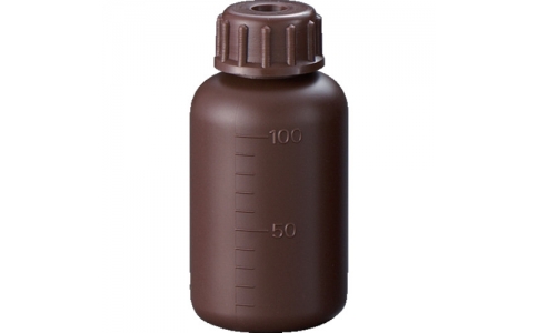 （株）サンプラテック  2810  サンプラ　ＰＥ細口遮光瓶　１００ｍｌ　（２００個入）