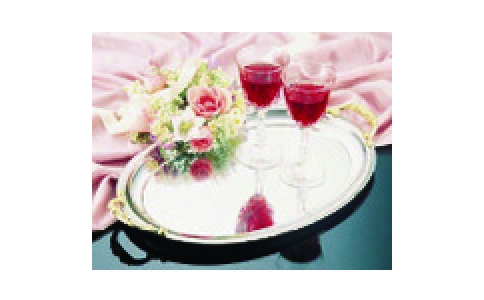 遠藤商事（株）  PTL08  ＴＫＧ　ＭＳ　１８－０ティファニー小判トレー　ＭＲ－２６５