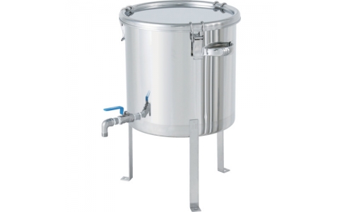 日東金属工業（株）  CTHV-FL-18  日東　ボールバルブ付密閉容器平鋼脚付　４Ｌ