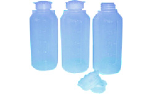 東京硝子器械（株）  198-22-01-14  ＴＧＫ　細口びん　ＰＥ　１２５ｍＬ　＃３１９