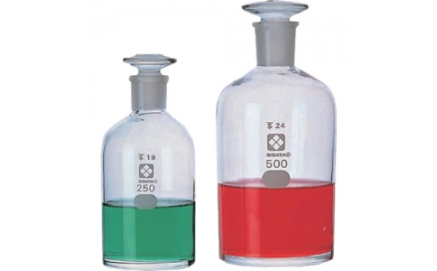 アズワン（株）  4-5033-02  ＡＳ　共通摺合わせ細口試薬瓶白色６０ｍｌ