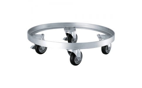 日東金属工業（株）  KM-635  日東　タンク運搬用台車ＳＳゴム車適用サイズ６３５