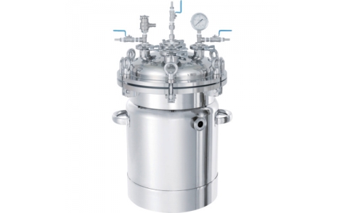 日東金属工業（株）  PCN-O-J-100-UT  日東　ＳＵＳジャケット型フランジオープン加圧容器　圧送ユニット　１００Ｌ