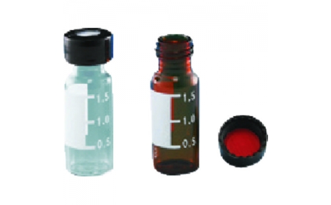 東京硝子器械（株）  149-04-42-03  ＴＧＫ　ロボバイアル　２ｍＬ褐色Ｃキャップ　百入