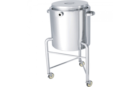 日東金属工業（株）  HT-ST-J-L-36  日東　ステンレスタンクホッパー型ジャケット容器脚付３５Ｌ
