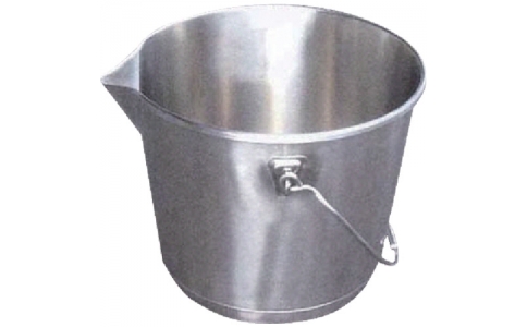 スギコ産業（株）  SH-6422H  スギコ　口出し付バケツ　２２Ｌ　３６８×Ｈ３０８