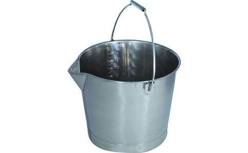 スギコ産業（株）  KOB-10LS  スギコ　１８－８口付目盛付バケツ本体（ベース付）