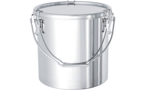 日東金属工業（株）  CTB-24-316L  日東　ステンレスタンクＳＵＳ３１６Ｌクリップ式密閉タンク吊下げ取っ手式　１０Ｌ