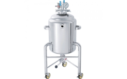 日東金属工業（株）  PCN-J-L-10-UT  日東　ＳＵＳジャケット型加圧容器　脚付　加圧ユニット　１０Ｌ