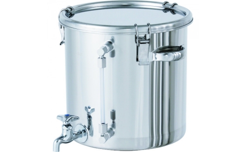 日東金属工業（株）  CTH-W-LV-36  日東　レベル計・蛇口付密閉容器　３６Ｌ