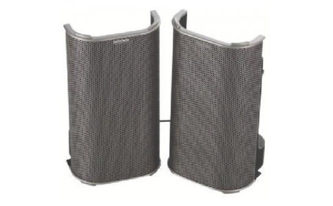 エレコム（株）  ASP-CR550SV  エレコム　コンパクトステレオスピーカー（シルバー）