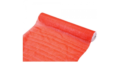 （株）日本緑十字社  363001  緑十字　エコメッシュフェンス　オレンジ　メッシュフェンスＰ－ＹＲ　１０００ｍｍ幅×５０ｍ　エコマーク取得品