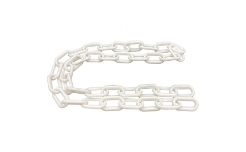 （株）東京パーツセンター  PCW-1000  ラクテム　プラチェーン　カット品　白　Ｌ１０００