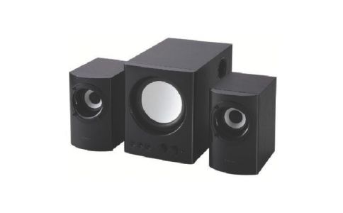 エレコム（株）  MS-131BK  エレコム　２．１ｃｈマルチメディアスピーカ（ブラック）