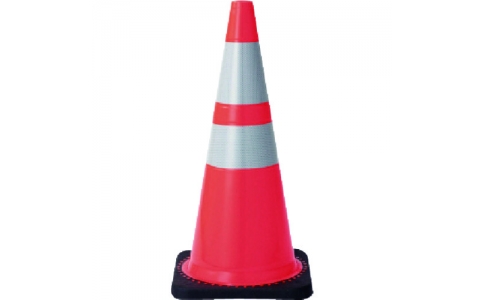 ユニット（株）  835-325  ユニット　ソフトコーン　反射　赤　Ｈ７００