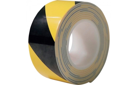 セーフラン安全用品（株）  12066  セーフラン　クッショントラテープ　幅６０ｍｍ×３ｍ　黄黒