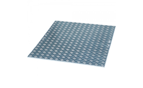 （株）ワコーパレット  WAS-1212  ワコー　敷板　アルミスロープサイレント　幅１２１０×長さ１２１０×厚さ１１ｍｍ