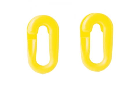 トラスコ中山（株）  TCJ6Y  ＴＲＵＳＣＯ　プラチェーンジョイント　黄　６ｍｍ　（２個入）