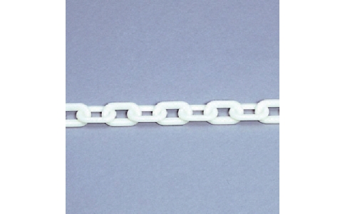ユニット（株）  871-21  ユニット　プラスチックチェーン　白・蛍光色　ポリプロピレン　４０ｍ