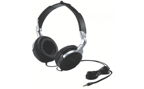 エレコム（株）  EHP-CL430BK  エレコム　コンパクト折りたたみステレオヘッドホンオーバーヘッドタイプ