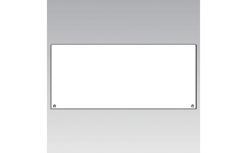 ユニット（株）  881-72  ユニット　トークナビ専用表示板　アルミ複合板　２００×４５０