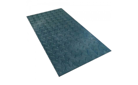 （株）ウッドプラスチックテクノロジー  BP-0918-13-BK  ウッドプラスチック　工事用敷板　軽量Ｗボード　片面凸　カラー：黒　９１０ｍｍ×１８２０ｍｍ