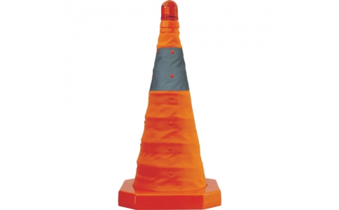 トラスコ中山（株）  TCCP-450-R  ＴＲＵＳＣＯ　パタパタコーン　４５０ｍｍ　赤