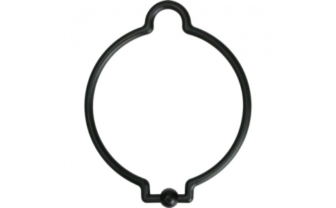 トラスコ中山（株）  TCRBK  ＴＲＵＳＣＯ　コーンリング　黒（２個入）