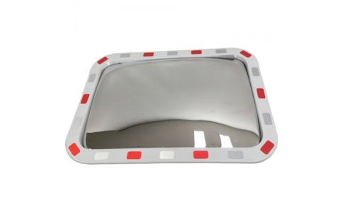 セーフラン安全用品（株）  14318  セーフラン　割れにくい角型広角ミラー　４００×６００ｍｍ