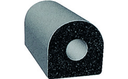 （株）岩田製作所  TRS1-3-L1  ＩＷＡＴＡ　クッション　ラバーシール　ＴＲＳ１型　幅１２．７×１ｍ　内寸４．８ｍｍ　強力粘着テープ付