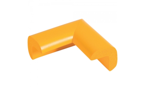 トラスコ中山（株）  TAC-26  ＴＲＵＳＣＯ　安心クッション　コーナー用　小　１個入り　イエロー