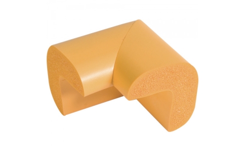 トラスコ中山（株）  TAC-18  ＴＲＵＳＣＯ　安心クッション　コーナー用　大　１個入り　イエロー