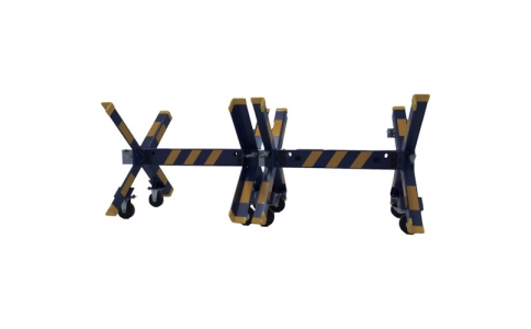 （株）グリーンクロス  6300023949  グリーンクロス　連結式車両阻止アングル　ＪＳＡ－２ＲＫ　２台セット