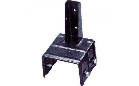 アイリスオーヤマ（株）  LK-100B  ＩＲＩＳ　５４４７２１　ラティス固定金具　ブロック上　１００ｍｍ