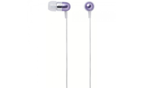 エレコム（株）  EHP-AIN130PU  エレコム　カナルタイプヘッドホンパープル