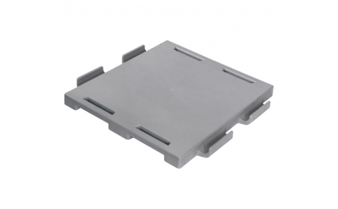 （株）エヌ・エス・ピー  8203023  ＮＳＰ　ＮＳＰ樹脂ステップ　フラット（ライトグレー）（１０枚）