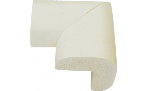 （株）カーボーイ  4968124205618  カーボーイ　安心クッションコーナー用　大　アイボリー　４個入り