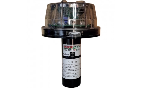 （株）セレクト  SS-S113RG-B  セレクト　ソララナガレ赤外線保安工事灯　ＳＳ－Ｓ１１３ＲＧ－Ｂ（５ｍ）赤緑