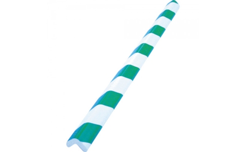 トラスコ中山（株）  TAL-590GW  ＴＲＵＳＣＯ　安心クッション　Ｌ字型大　緑／白　２本入