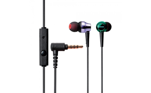 エレコム（株）  EHP-RH1000MMX  エレコム　ハイレゾ音源対応ステレオヘッドホンマイク（マイク付）　カナル　１０．０ｍｍドライバ　ミックス