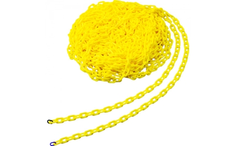 トラスコ中山（株）  TPC-6Y  ＴＲＵＳＣＯ　プラチェーン　６ＭＭＸ３０Ｍ　イエロー